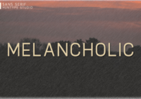 Melancholic Font - Featured Image