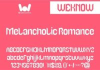 Melancholic Romance Font - Featured Image