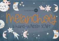 Melancholy Font - Featured Image