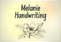 Melanie Handwriting Font - Featured Image