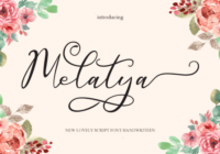 Melatya Font - Featured Image