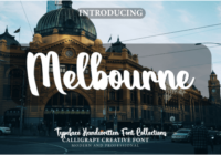 Melbourne Font - Featured Image
