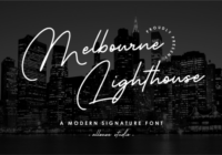 Melbourne Lighthouse Font - Featured Image