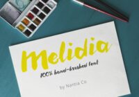 Melidia Font - Featured Image