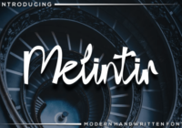 Melintir Font - Featured Image