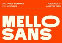 Mello Sans Font - Featured Image