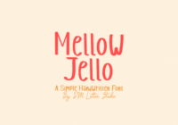 Mellow Jello Font - Featured Image