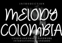 Melody Columbia Font - Featured Image