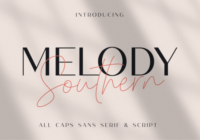 Melody Southern Duo Font - Featured Image