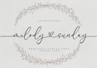 Melody Sunday Font - Featured Image