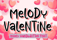 Melody Valentine Font - Featured Image