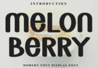 Melon Berry Font - Featured Image