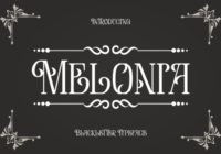Melonia Font - Featured Image