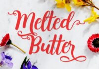Melted Butter Font - Featured Image