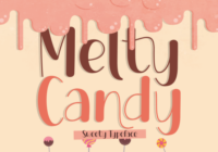 Melty Candy Font - Featured Image