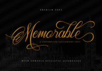 Memorable Font - Featured Image