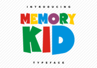 Memory Kid Font - Featured Image