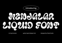 Menjalar Liquid Font - Featured Image