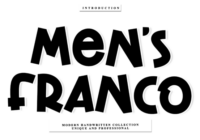 Mens Franco Font - Featured Image