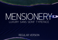 Mensionery Font - Featured Image