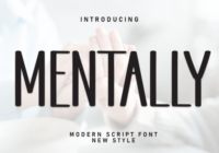 Mentally Font - Featured Image