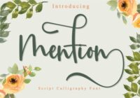 Mention Font - Featured Image