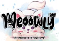 Meoowly Font - Featured Image