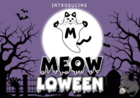 Meow Loween Font - Featured Image