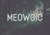 Meowgic Font - Featured Image