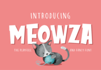 Meowza Font - Featured Image