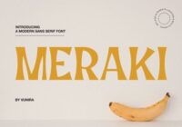 Meraki Font - Featured Image
