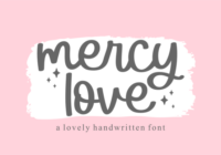 Mercy Love Font - Featured Image