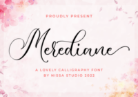Merediane Font - Featured Image