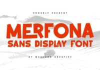 Merfona Font - Featured Image