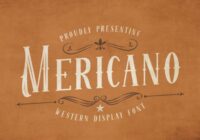 Mericano Font - Featured Image