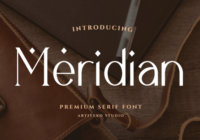 Meridian Font - Featured Image