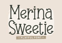 Merina Sweetie Font - Featured Image