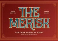 Merisk Font - Featured Image