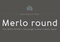 Merlo Round Font - Featured Image