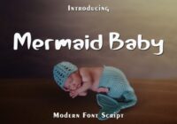 Mermaid Baby Font - Featured Image