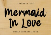 Mermaid in Love Font - Featured Image