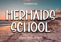 Mermaids School Font - Featured Image