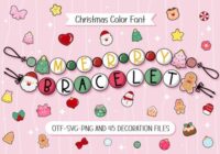 Merry Bracelet Font - Featured Image