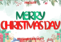 Merry Christmas Day Font - Featured Image