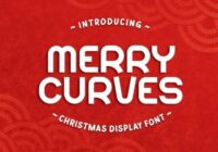 Merry Curves Font - Featured Image