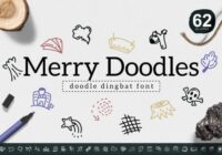 Merry Doodles Font - Featured Image
