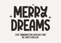 Merry Dreams Font - Featured Image