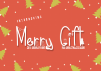 Merry Gift Font - Featured Image