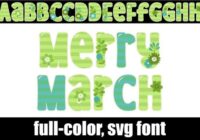Merry March Font - Featured Image