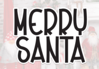 Merry Santa Font - Featured Image